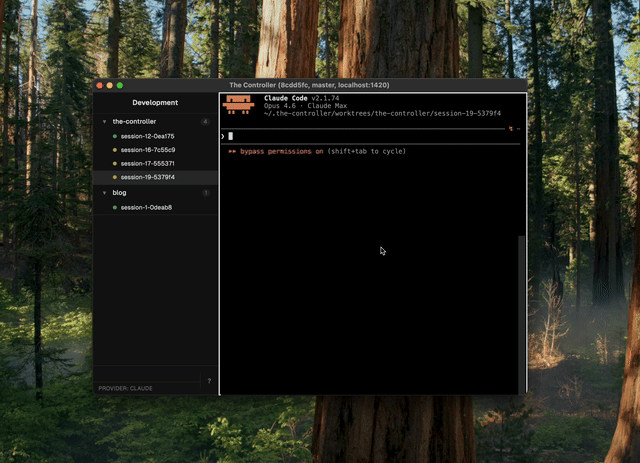 Demo: Switch focus between terminal and sidebar